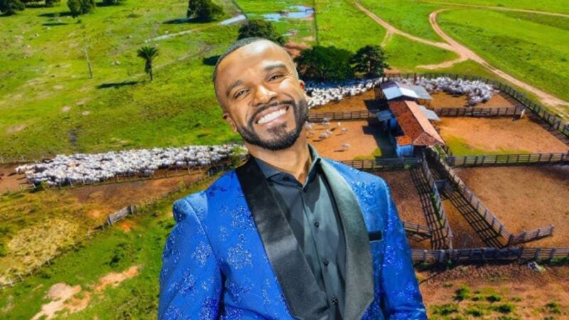 Cantor ícone da música brasileira é dono de fazenda avaliada em R$ 61 milhões com mais de 2 mil hectares