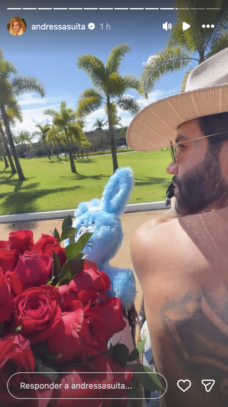 Filhos de Gusttavo Lima fazem caça aos ovos em mansão - Foto: Reprodução / Instagram