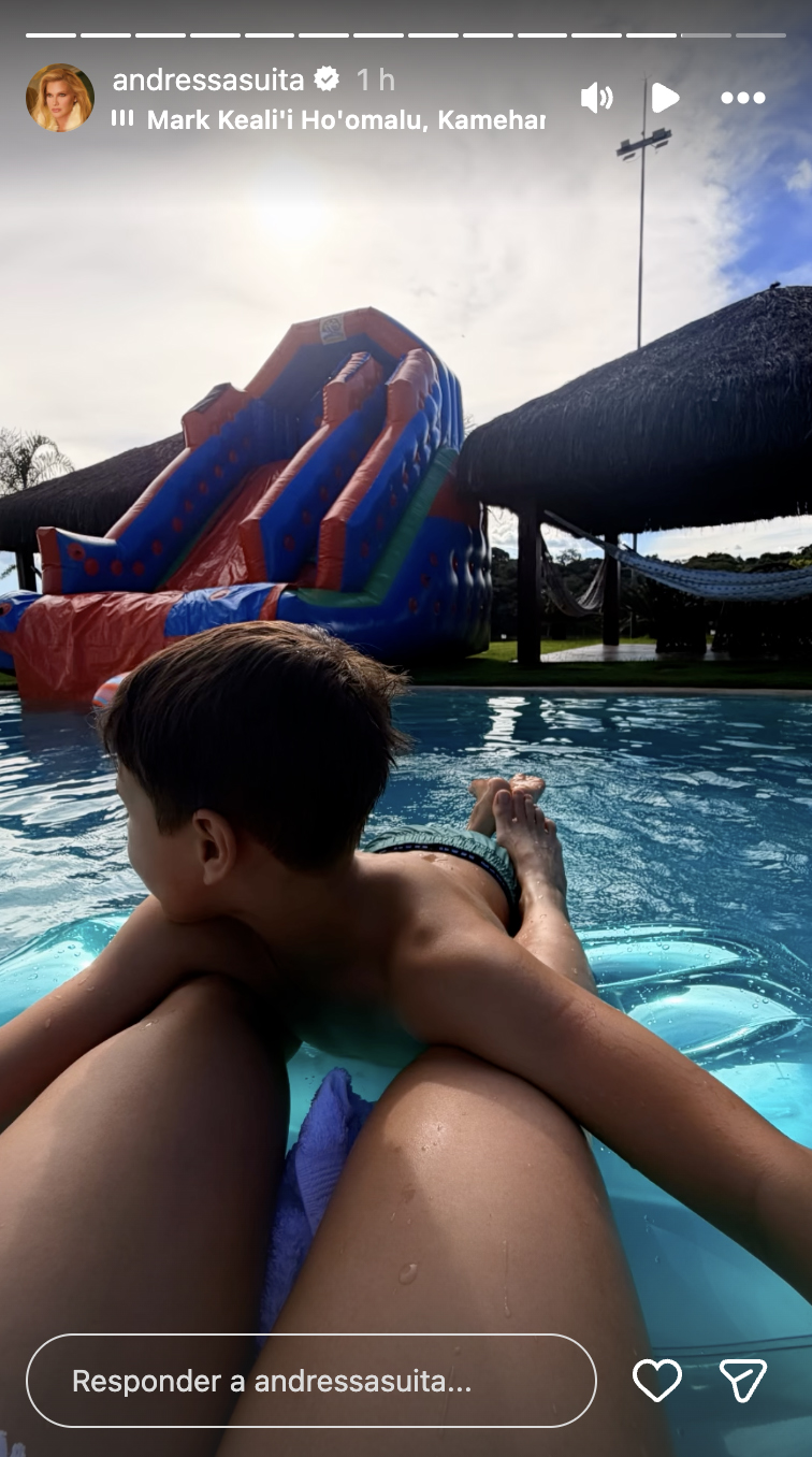 Filhos de Gusttavo Lima fazem caça aos ovos em mansão - Foto: Reprodução / Instagram