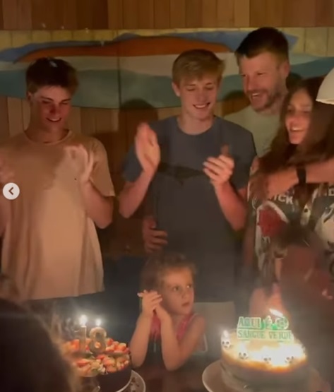 Fernanda Lima e Rodrigo Hilbert celebram aniversário dos filhos João e Francisco — Foto: Reprodução/ Instagram @fernandalima