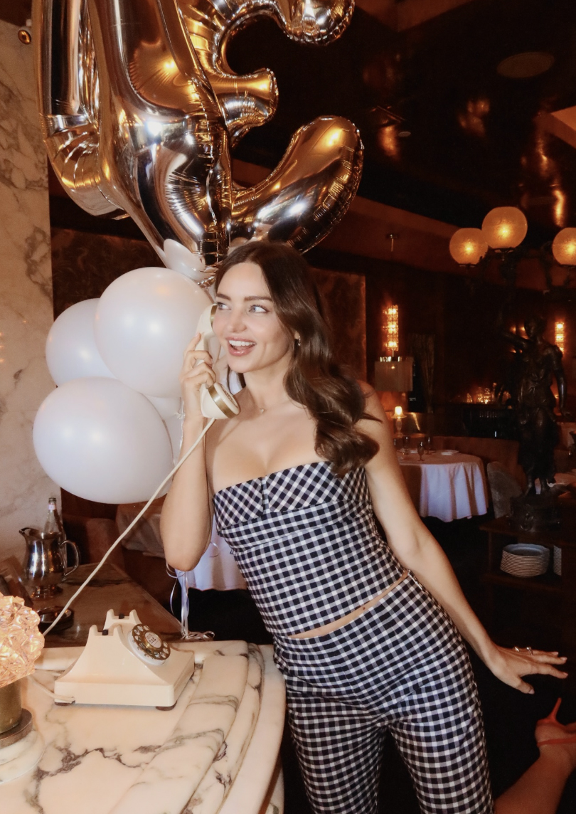 Festa de aniversário de Miranda Kerr - Foto: Reprodução / Instagram