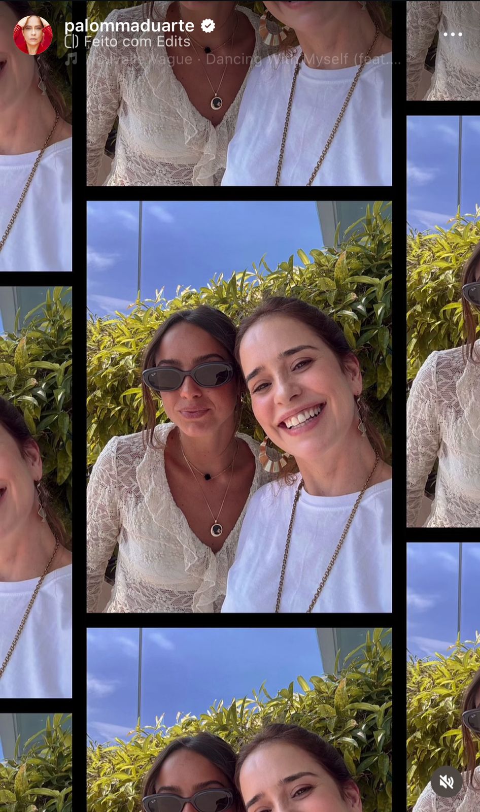 Palomma Duarte com a filha, Ana Clara Winter - Foto: Reprodução / Instagram @palommaduarte