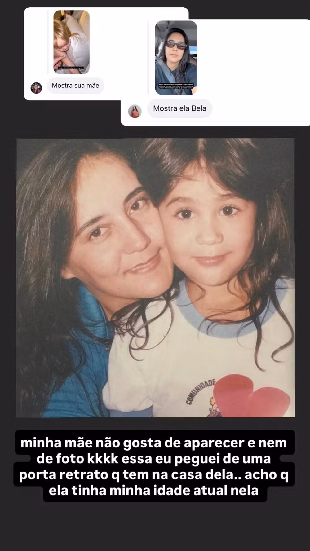 Monyque Isabella, filha de Leonardo, e mãe - Foto: Reprodução/Instagram