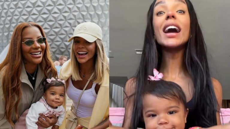 Aos 11 meses, filha de Ludmilla e Brunna Gonçalves impressiona ao fazer coreografia: ‘Muito’