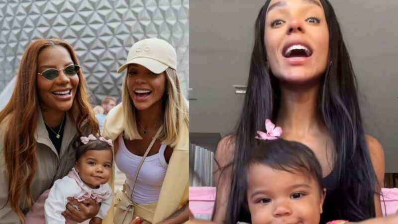 Aos 11 meses, filha de Ludmilla e Brunna Gonçalves impressiona ao fazer coreografia: ‘Muito’