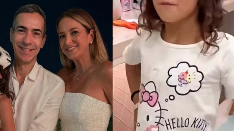 Filha de Ticiane Pinheiro e César Tralli impressiona com aparência