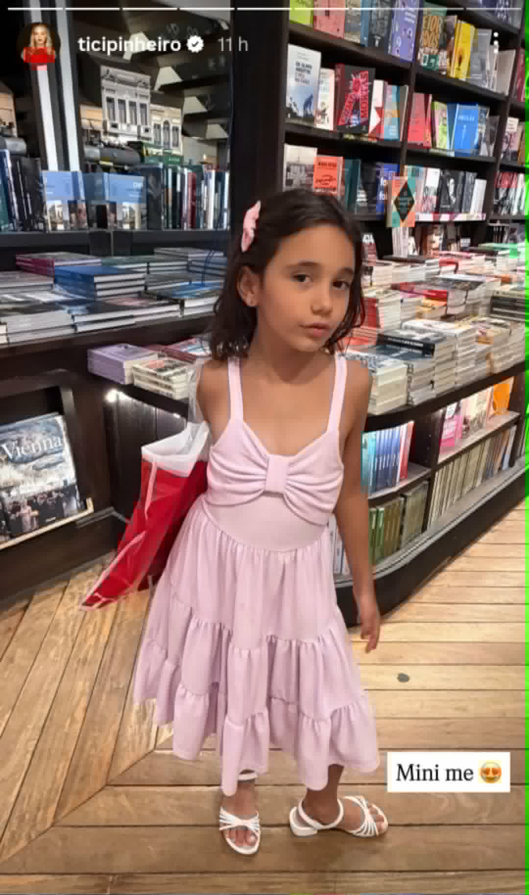 Filha de Ticiane Pinheiro e César Tralli