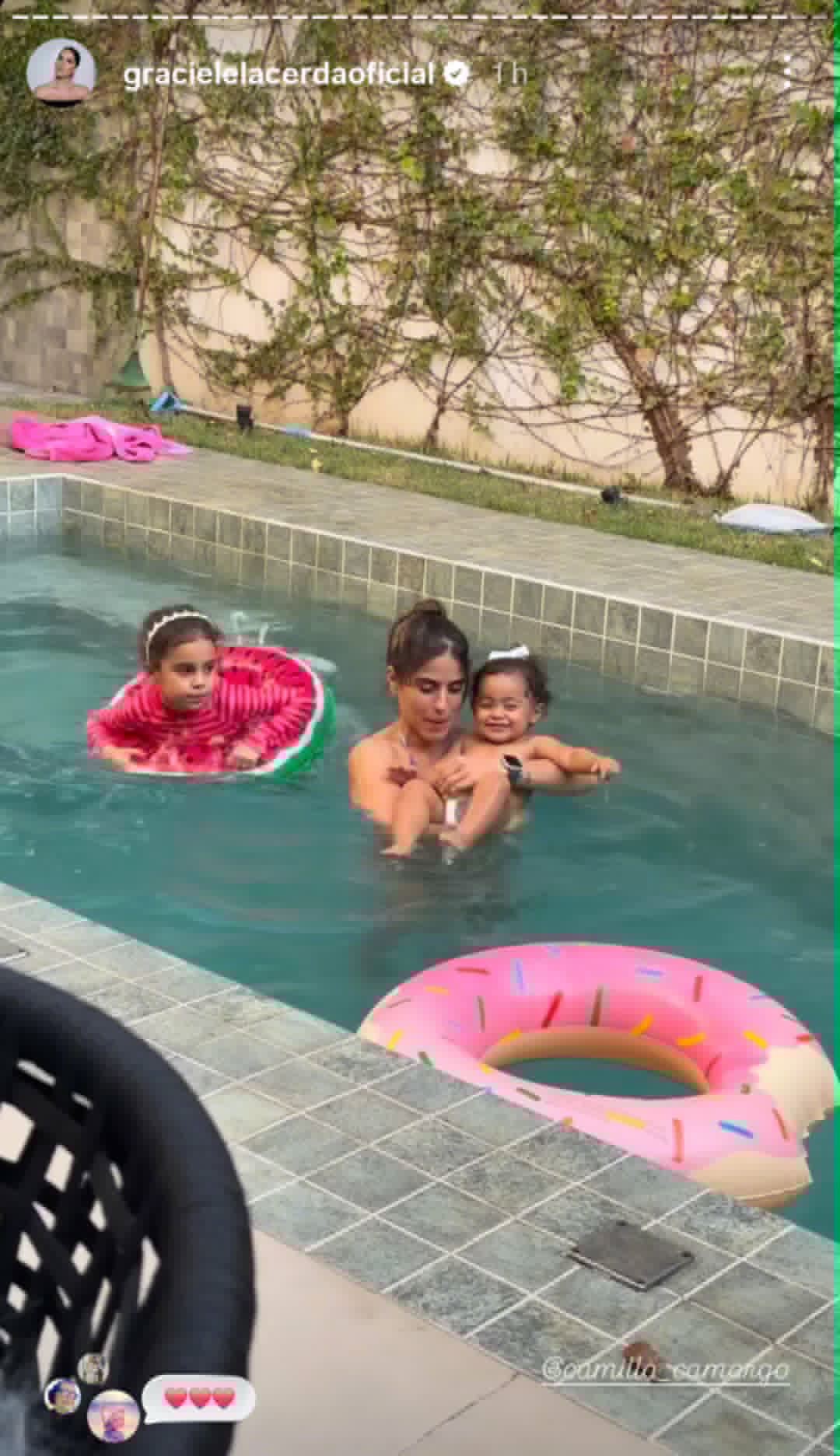 Filha de Zezé Di Camargo curte dia com as irmãs e sobrinhos - Foto: Reprodução/Instagram