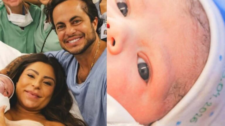 Esposa de Thammy Miranda mostra o rostinho do segundo filho deles