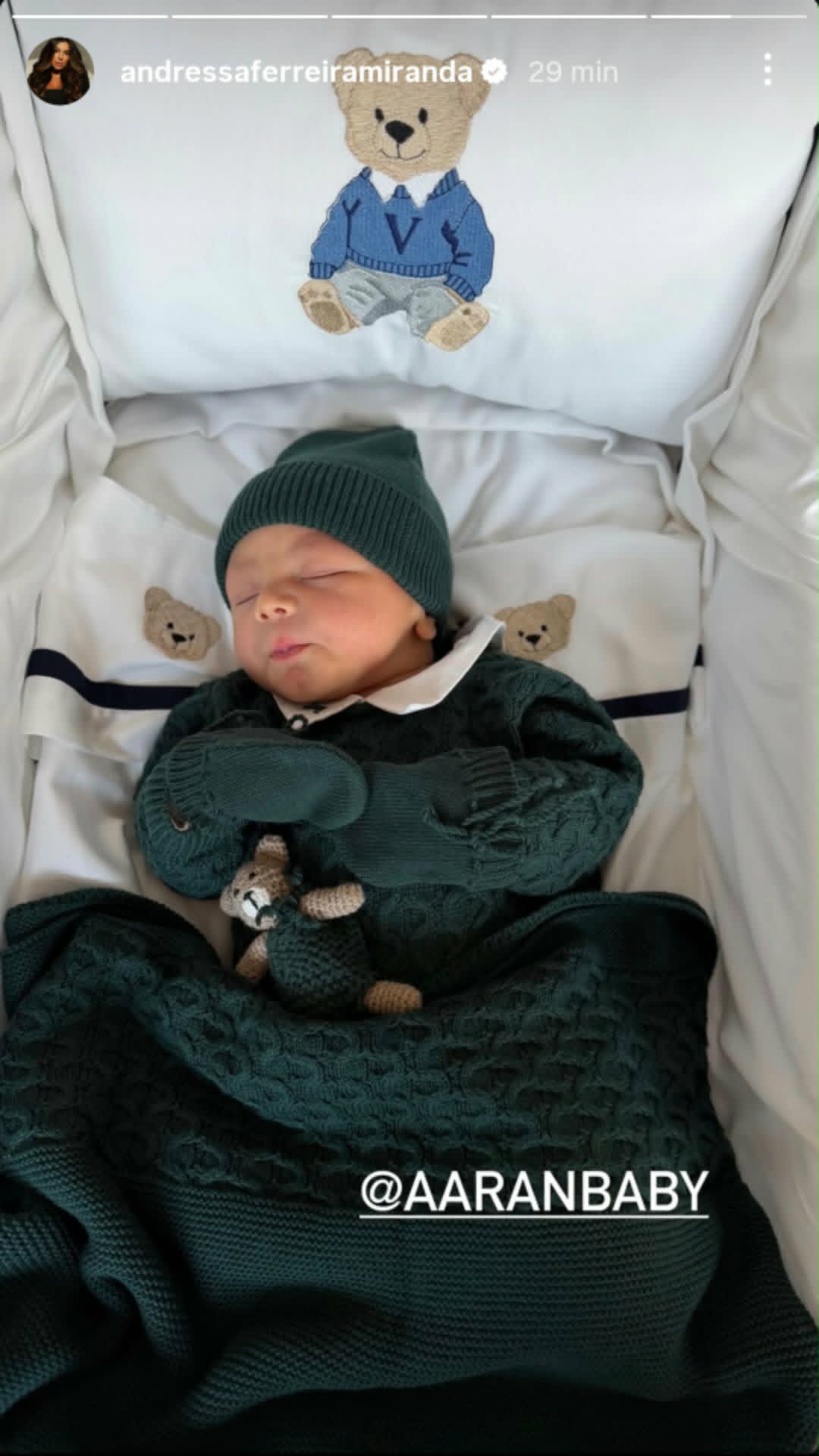 Andressa Ferreira mostra foto de seu segundo filho e de Thammy Miranda - Foto: Reprodução/Instagram