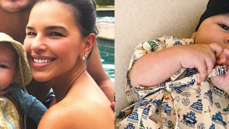 Veja o bolo encantador do quarto mesversário de Palo, filho de Mariana Rios