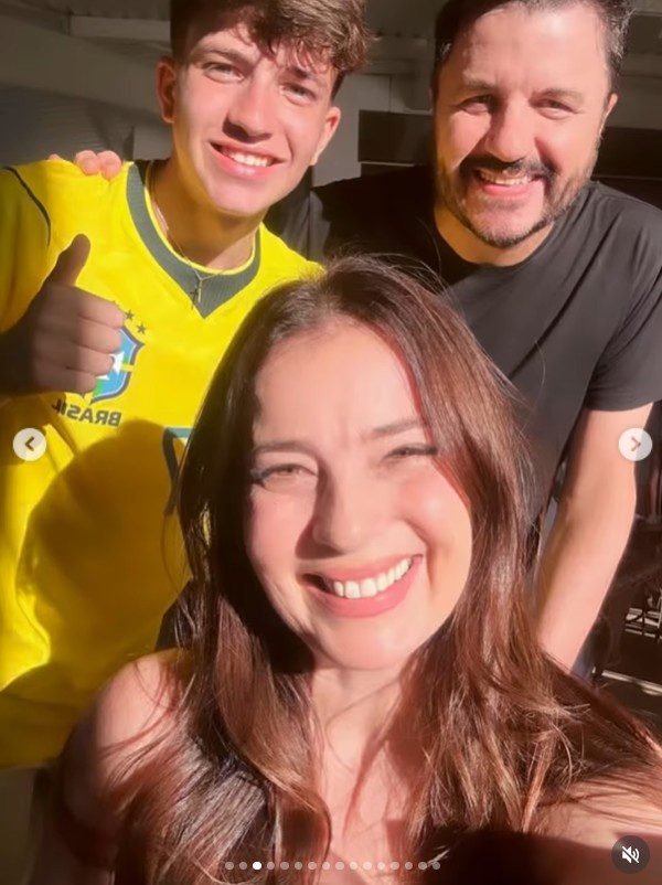 Mauricio Manieri e Iza Stein são pais de Marco - Foto: Reprodução / Instagram @mauriciomanieri 