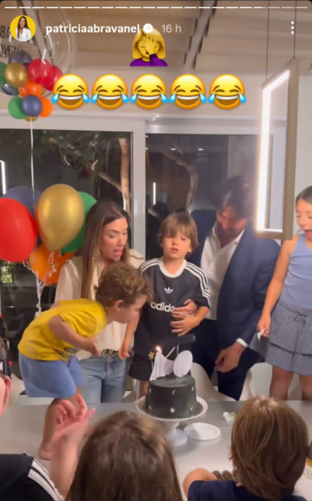 Filho de Rebeca Abravanel causa no aniversário do caçula de Patricia Abravanel - Foto: Reprodução/Instagram
