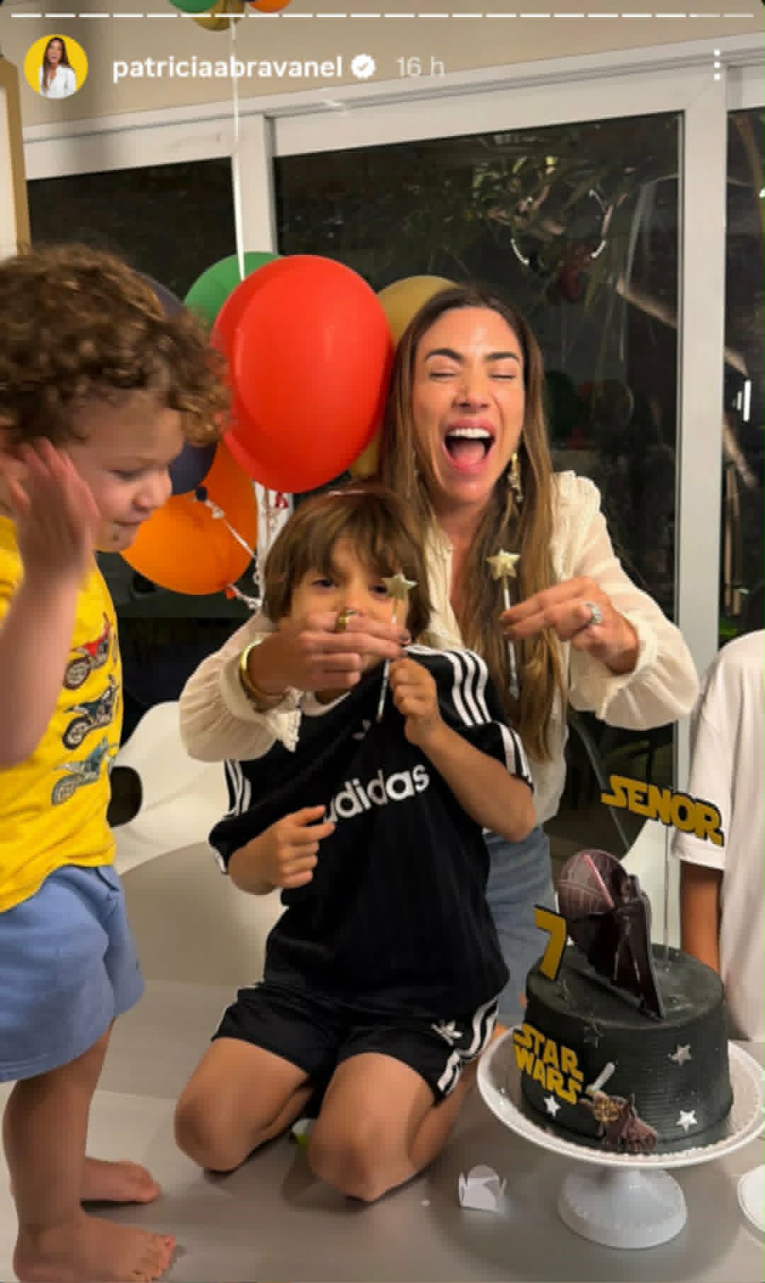 Filho de Rebeca Abravanel causa no aniversário do caçula de Patricia Abravanel - Foto: Reprodução/Instagram