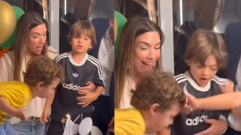 Filho de Rebeca Abravanel causa no aniversário do caçula de Patricia Abravanel - Foto: Reprodução/Instagram