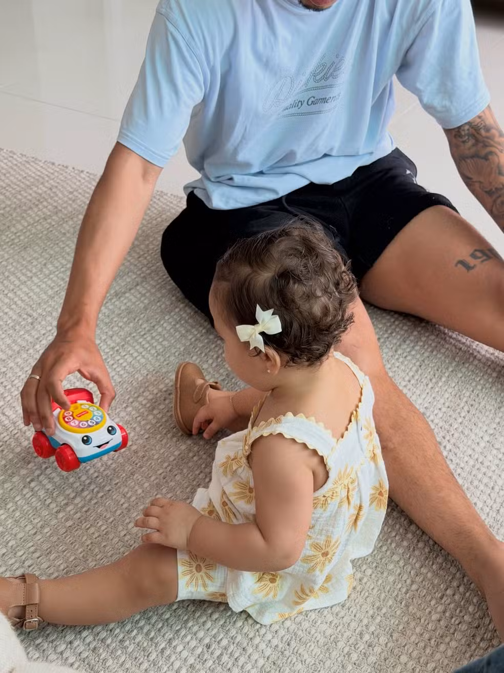 Teresa, neta de Ronaldinho Gaúcho - Foto: Reprodução/Instagram