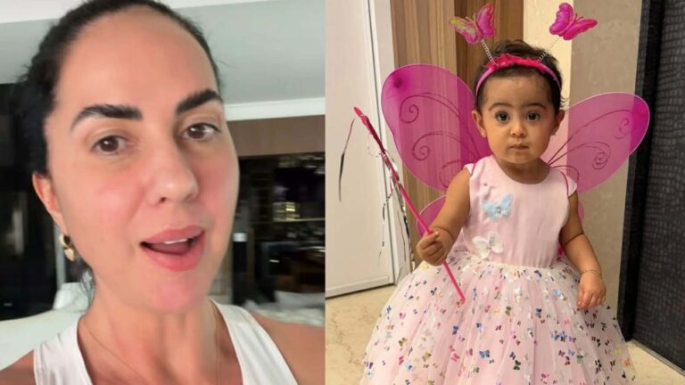 Graciele Lacerda revela quem são as babás de sua filha: ‘Duas pessoas especiais’