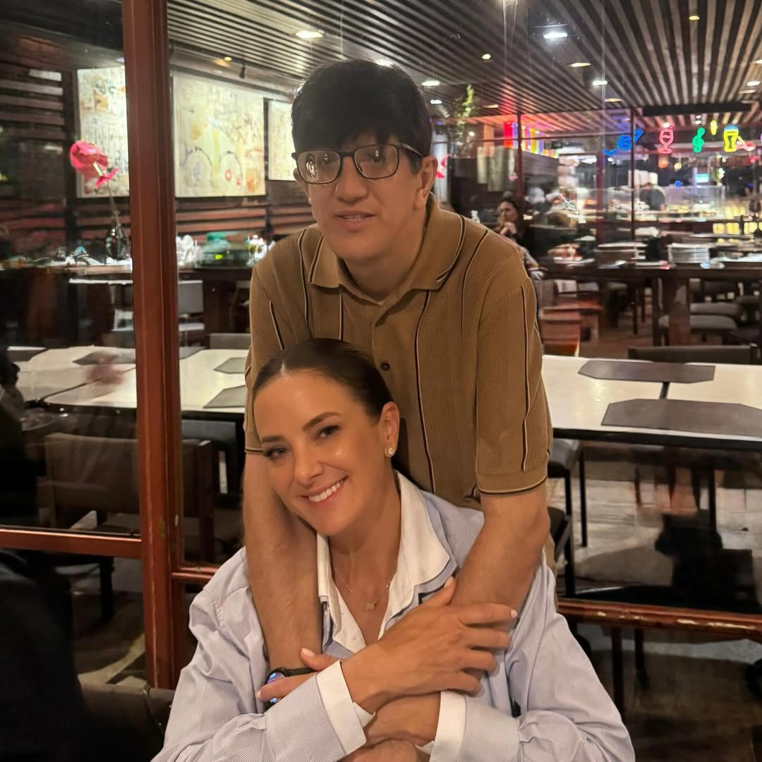 Ticiane Pinheiro com o irmão, Fernando Pinheiro Jr - Foto: Reprodução / Instagram @helopinheiro1