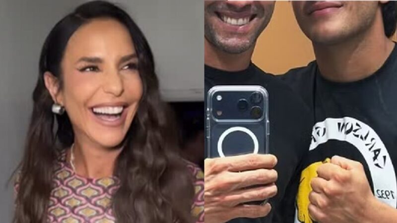 Ivete Sangalo, Daniel Cady e Marcelo Sangalo - Foto: Reprodução / Instagram @marcelocsangalo