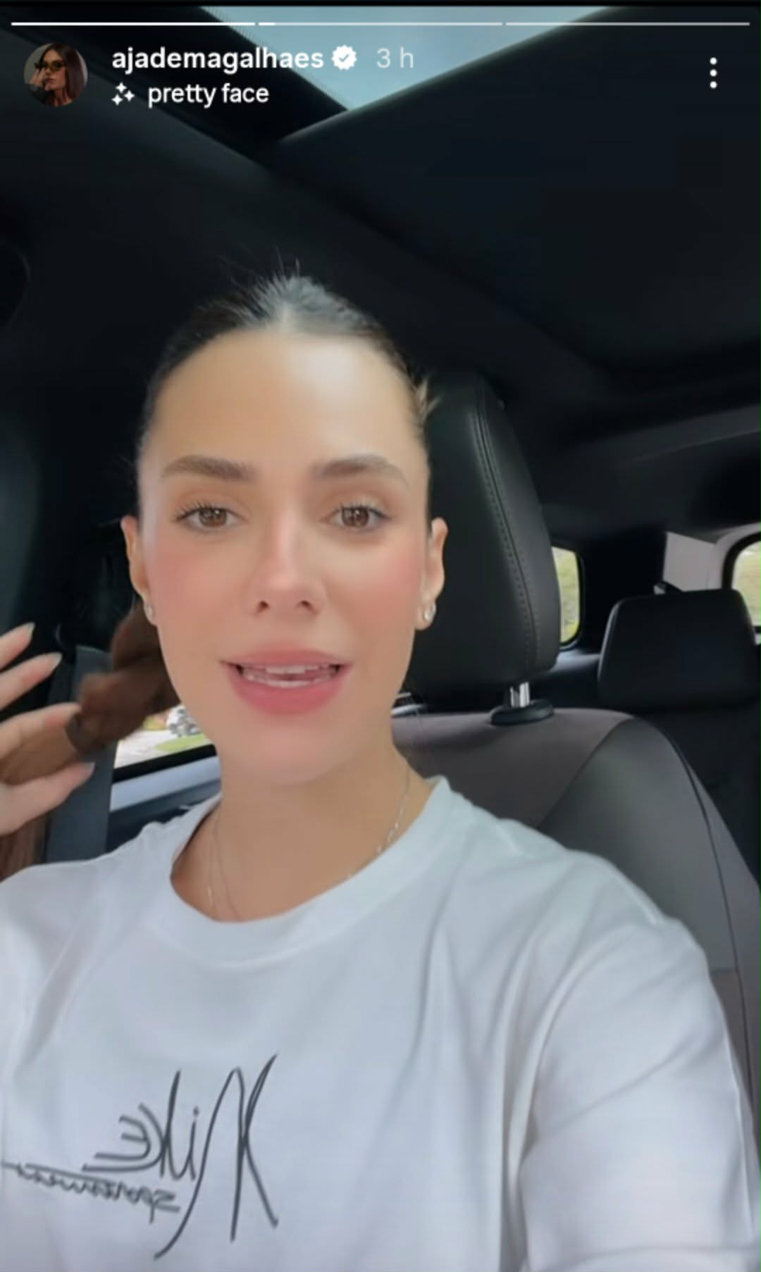 Jade Magalhães fala sobre alimentação da filha