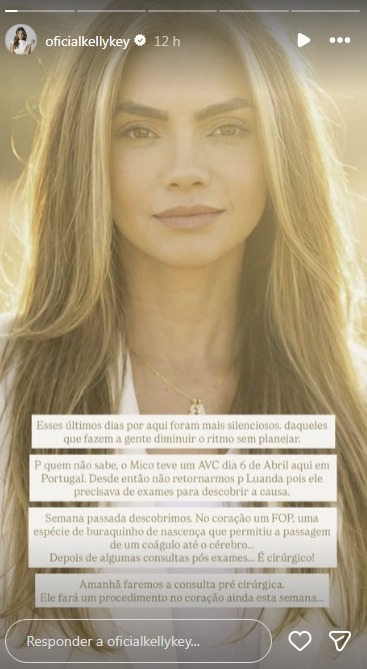 Kelly Key revela que o marido passará por cirurgia - Foto: Reprodução/Instagram @kellykey 