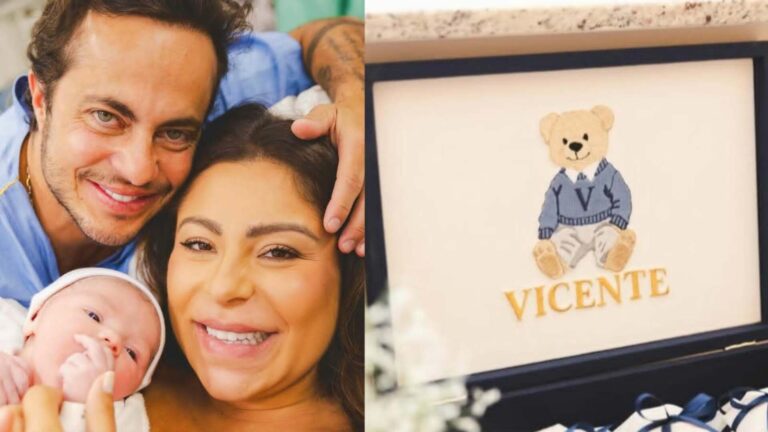 As lembranças da maternidade do segundo filho de Andressa Ferreira e Thammy Miranda