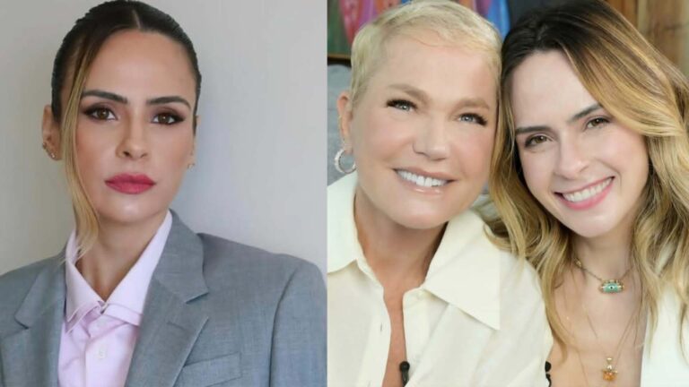 Saiba o preço do look que Xuxa deu para Ana Paula Renault usar no ‘Domingão’