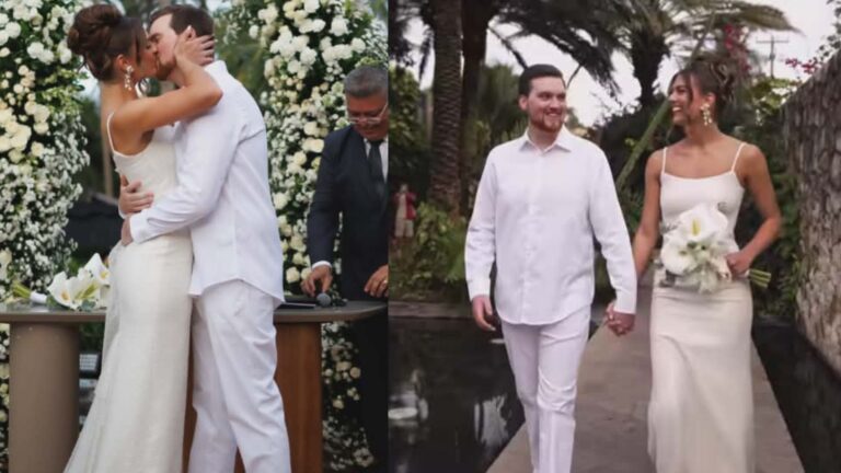 Luma Cesar impressiona com vídeo dos bastidores de casamento no civil: ‘Cerimônia mais linda’