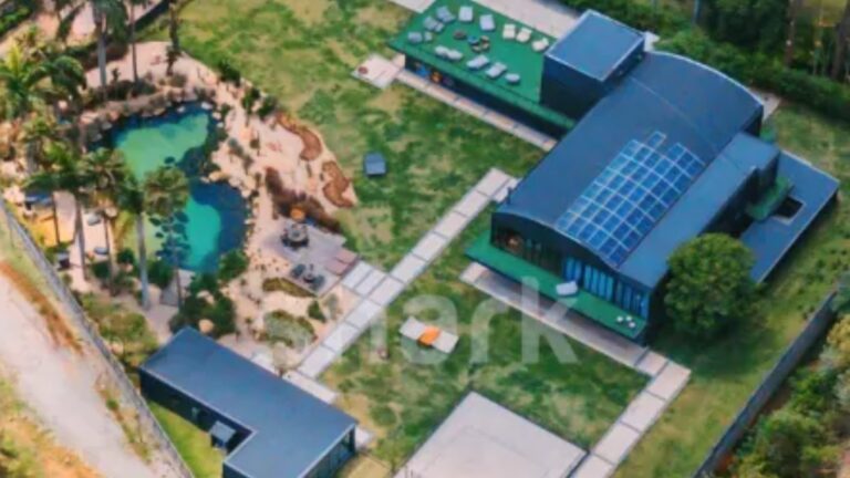 Ator brasileiro tenta vender mansão de R$ 30 milhões com lago há mais de um ano