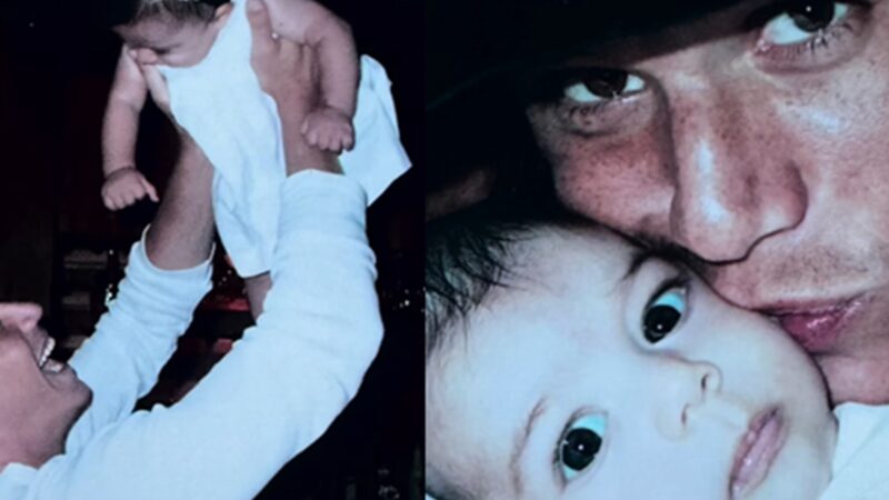 Marcio Garcia e a filha - Foto: @andreasantarosagarcia