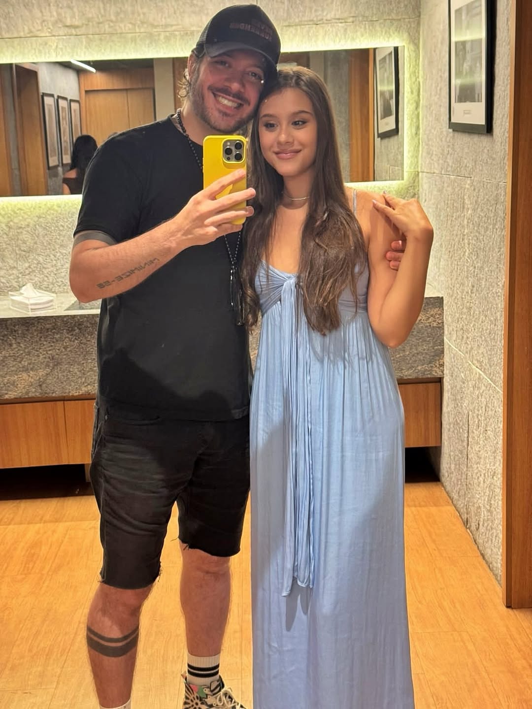 Max Porto com a filha, Luna - Foto: Reprodução / Instagram @maxporto