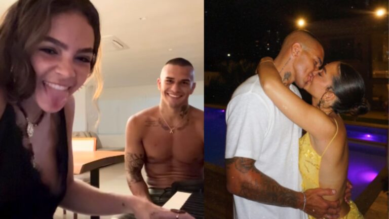 Mel Maia celebra aniversário do namorado e declara: ‘Te amo’