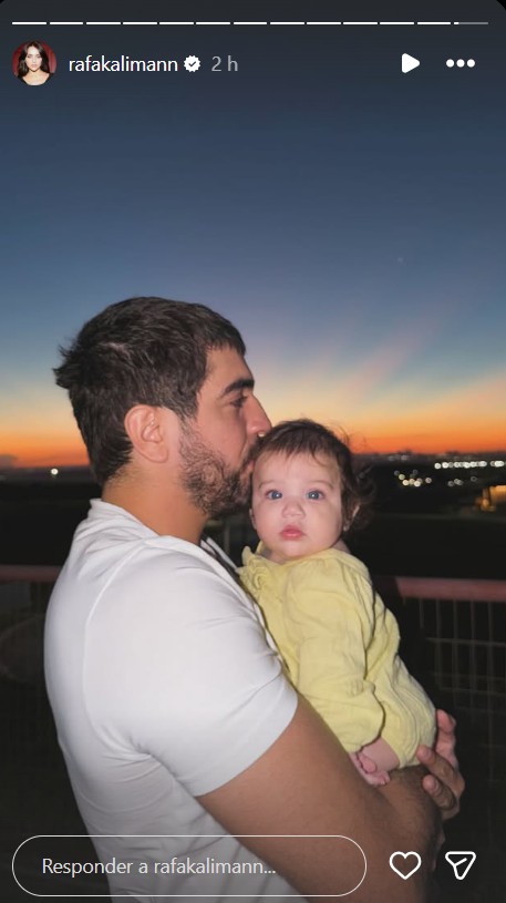 Nattan com a filha, Zuza Helena - Foto: Reprodução / Instagram @rafakalimann