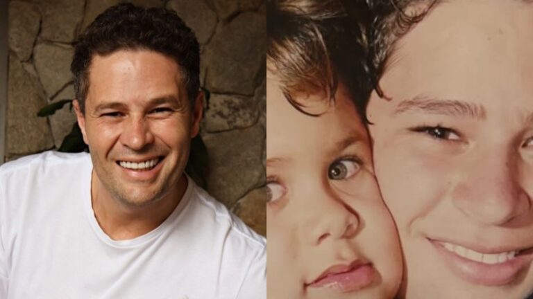 Pedro Leonardo celebra aniversário de Zé Felipe com foto antiga e semelhança com Maria Flor impressiona