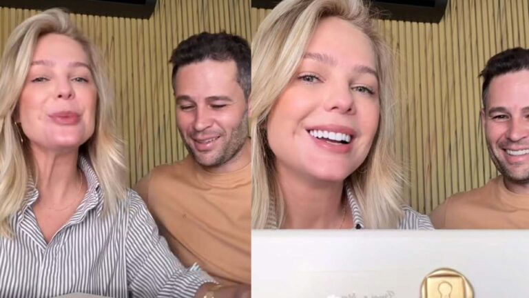 Pedro Leonardo e a esposa mostram detalhes do convite luxuoso da festa de 15 anos da filha