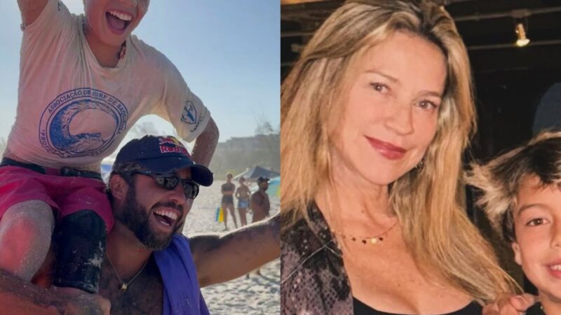 Pedro Scooby e Luana Piovani celebram conquista do filho de 14 anos: ‘Orgulho’