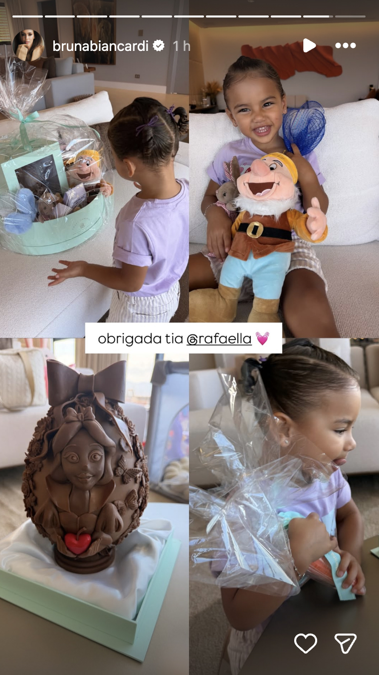 Presente de Rafaella Santos para Mavie - Foto: Reprodução / Instagram