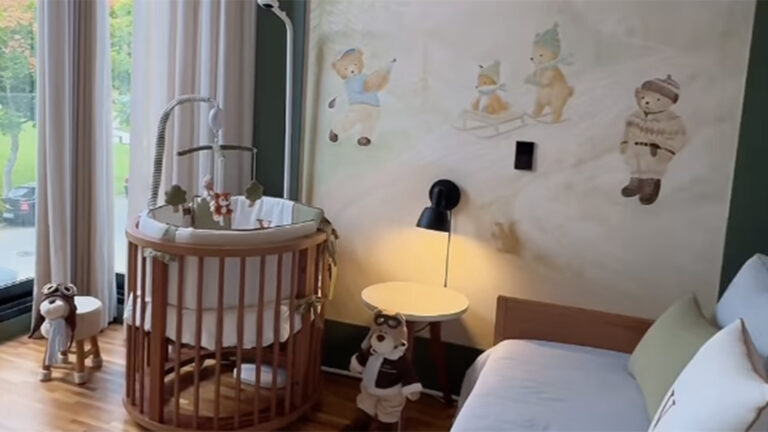 Casal famoso finaliza a decoração do quarto luxuoso do segundo filho