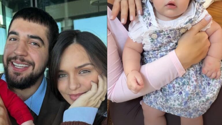 É a cara de quem? Rafa Kalimann encanta ao mostrar rosto da filha com Nattan: ‘Boneca linda’