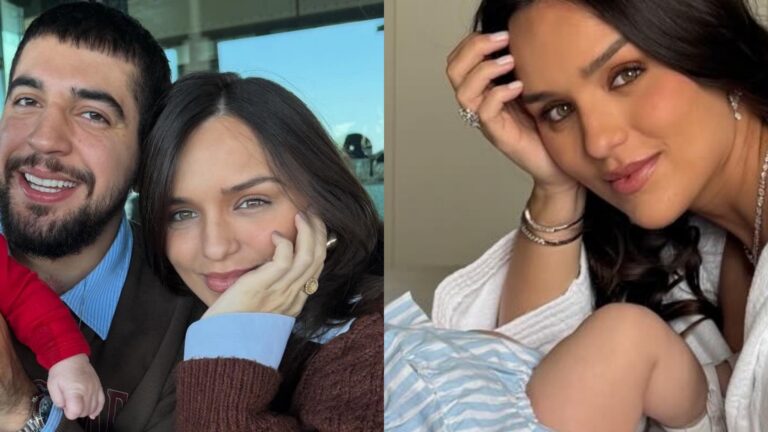 Nattan chama atenção com comentário em fotos de Rafa Kalimann com a filha