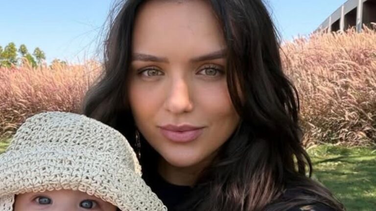 Aos 3 meses, filha de Rafa Kalimann dá show de fofura em novas fotos: ‘Apaixonante’