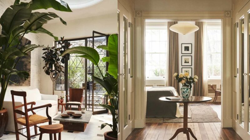 Aos 61 anos, atriz transforma casa histórica em Nova York em refúgio de luxo com design autoral