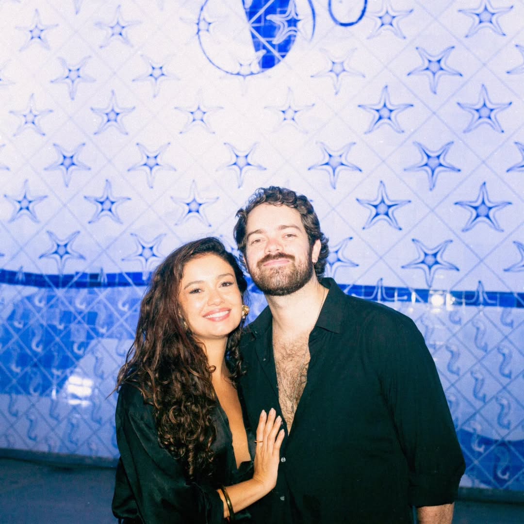 Sophie Charlotte com o irmão, Angelo Wolf - Foto: Reprodução / Instagram @wolfangelo 