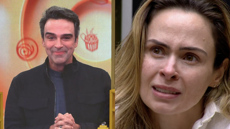 Tadeu Schmidt quebra protocolo rígido do BBB 26 para apoiar Ana Paula Renault: ‘Meu irmão morreu’