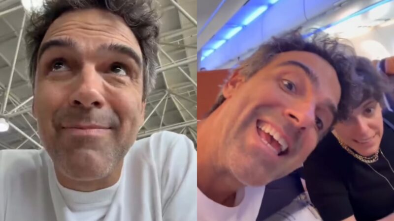 Tadeu Schmidt e esposa - Fotos: Reprodução/Instagram