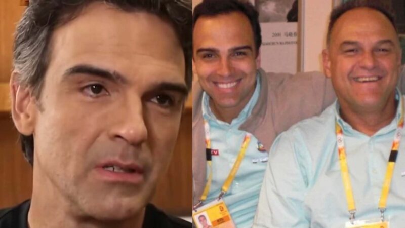 Tadeu Schmidt lamenta distância e momentos raros com Oscar Schmidt: ‘Vida nos deixou distante’