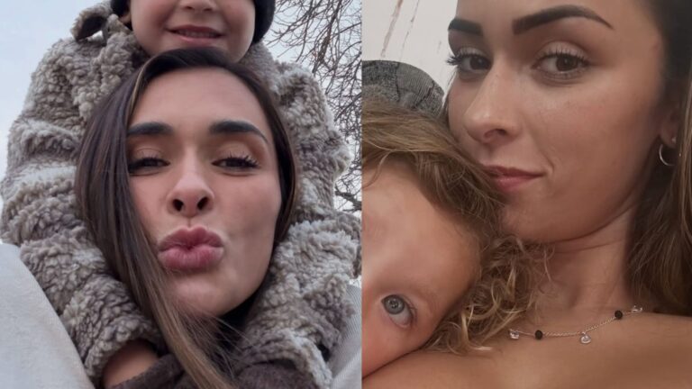 Tainá Militão encanta ao postar fotos raras no aniversário de 5 anos do filho