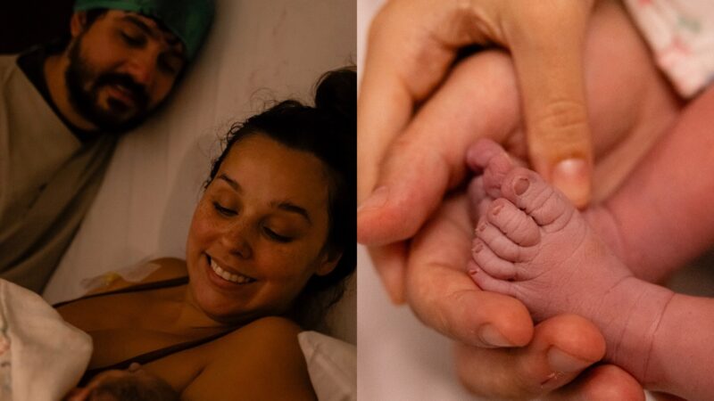 Nasce primeira filha de Thati Lopes e George Sauma