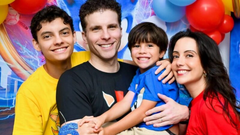 Filho caçula de Thiago Fragoso e Marinna Vaz ganha festa temática em seu aniversário de 6 anos