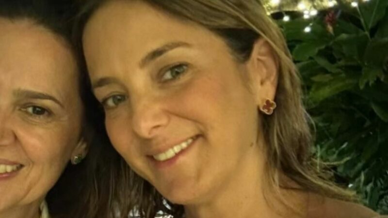 Ticiane Pinheiro comemora aniversário da cunhada